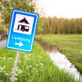 Open Camping Dag bordje camping zoeken