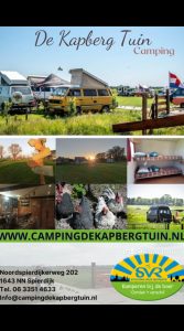 Camping de Kapberg Tuin - Noord-Holland - Open Camping Dag