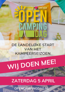 Poster Open Camping Dag 2025